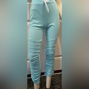 Light Blue Women's Track Pants